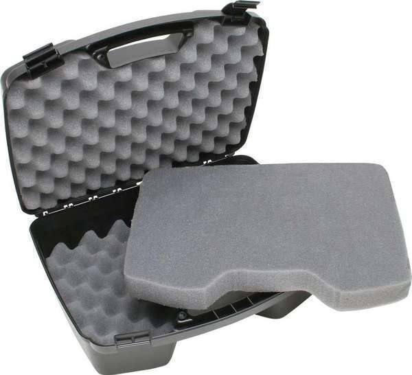 Hard gun Cases MTM Case Gard Polypropylene MTM 81140       4   PISTOL CASE UP TO 8.5"     BLK • Model: Polypropylene